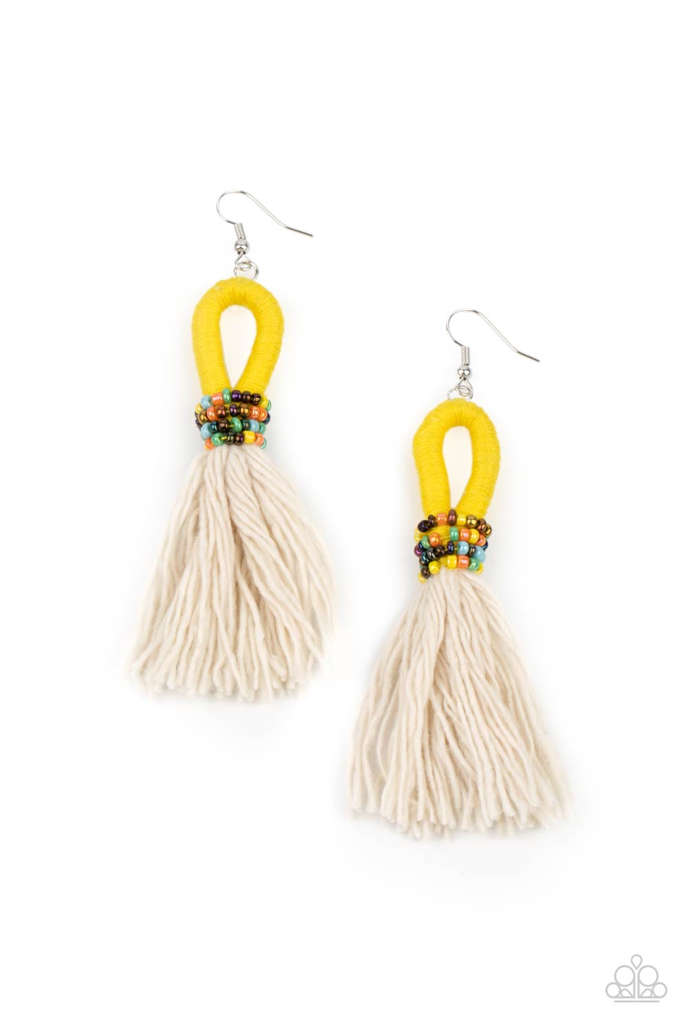 Buy Moedbuille Yellow Pearls Filigree Work Chand Bali Online At Best Price  @ Tata CLiQ